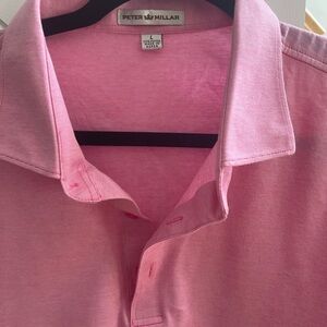 Peter Millar Pink Polo Shirt